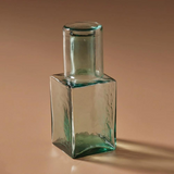 Handblown Glass Carafe and Tumbler Set