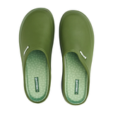 Gummies Shoes Memory Foam Clogs - Olive Green
