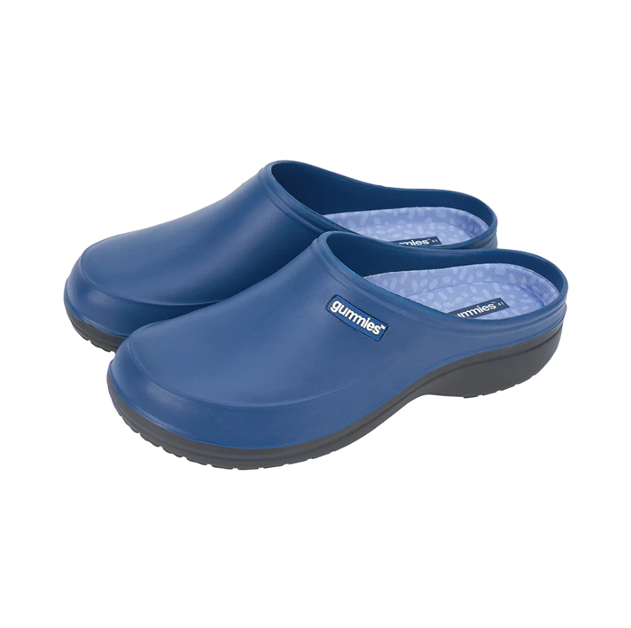 Gummies Shoes Memory Foam Clogs - Navy Blue – verde