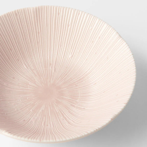 Japanese Bowl - Pastel Pink Glaze - 17cm