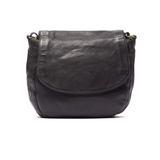 Handbag - leather - Jessica Crossbody  - Black