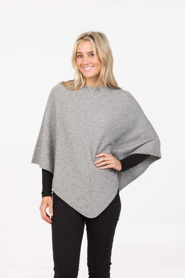 Possum Merino Poncho