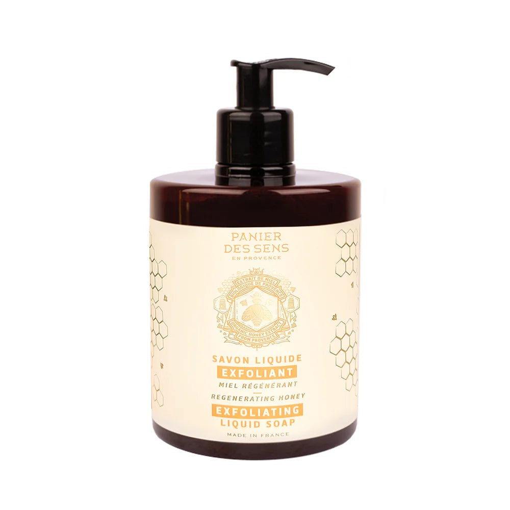 Panier des Sens Exfoliating Liquid Soap - Honey