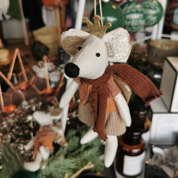 Fairy Mouse Tree Hanger - Christmas Decoration