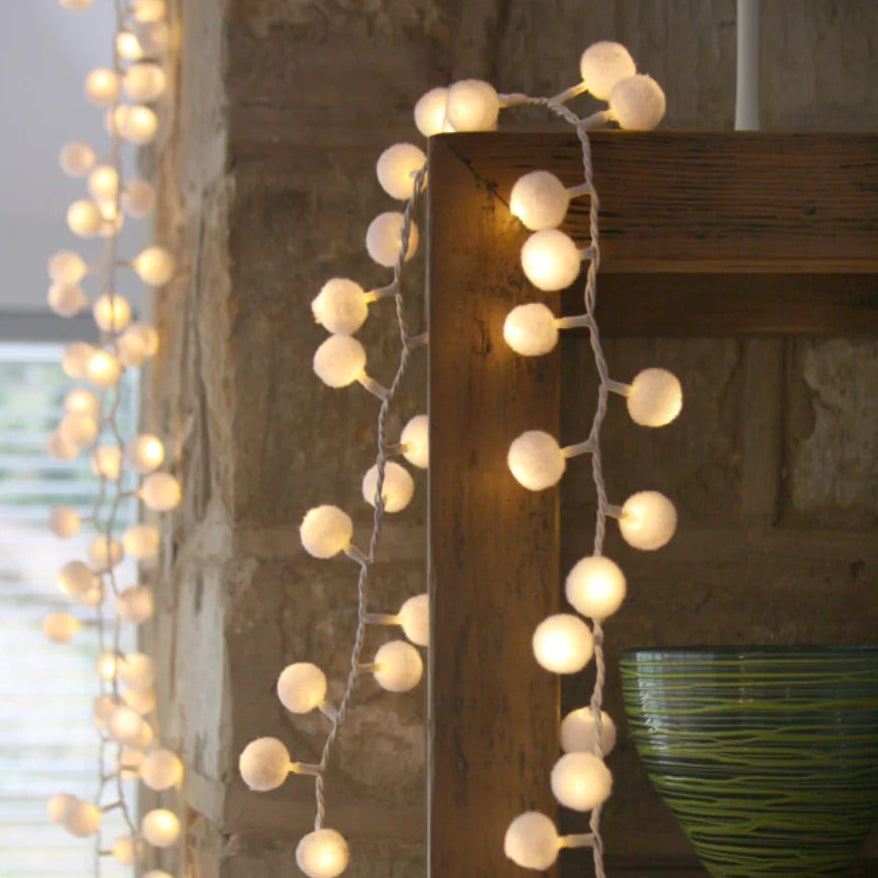 Pom Pom String Lights