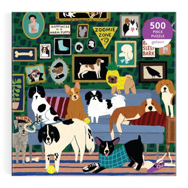 Puzzle - Lounge Dogs - 500 piece