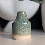 Vase Sage Green Reactive Glaze - Mini