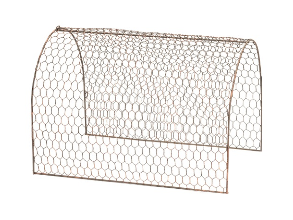 Rustic Wire Garden Cloche Tunnel Extender - PREORDER NOW