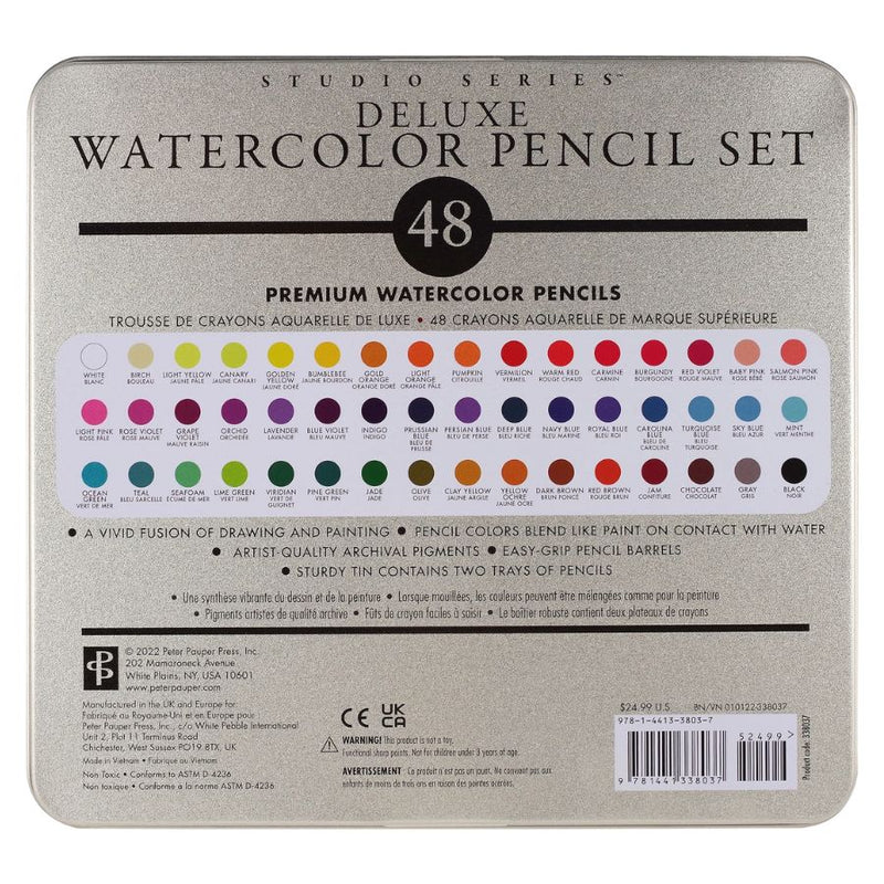 Watercolour Pencil Set - 48 Colours