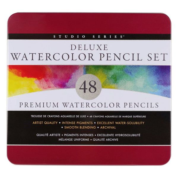 Watercolour Pencil Set - 48 Colours