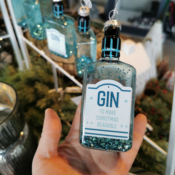 Gin Bottle - Christmas Decoration