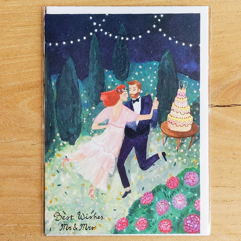 Greeting Card - Best Wishes Mr & Mrs