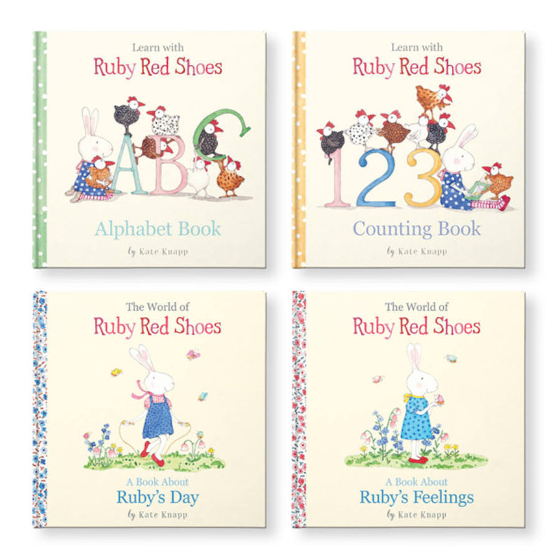 Ruby Bed Shoes - My First Little Library Set