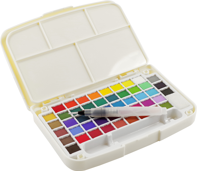 Watercolour Field Kit - 48 Colours