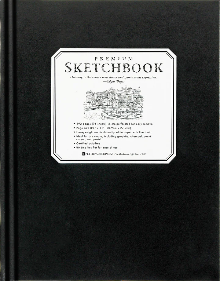 Sketchbook Large Black PP24