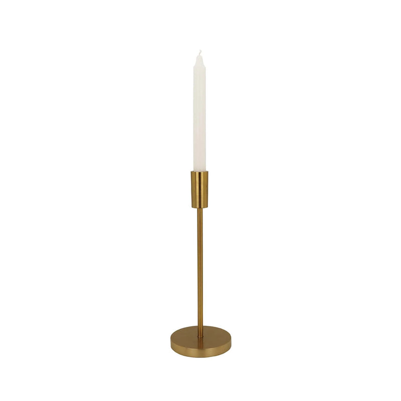 Brass Candle Holder - Tall - Brass