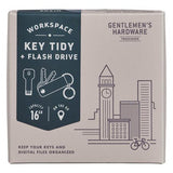 Gentleman's Key Tidy with USB Flash Drive