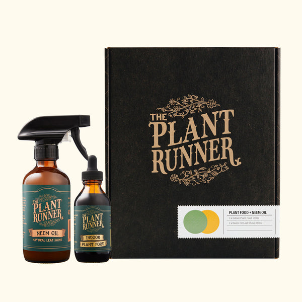 Plant Food & Neem Oil Plant Runner Essentials Gift Box