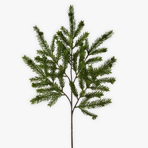 Faux Pine Branch - Green - Decorating
