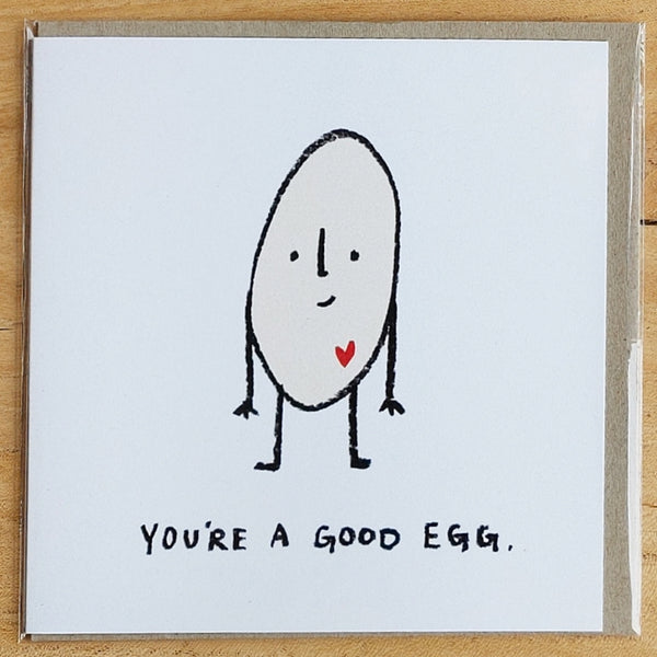 Greeting Card - You're a Good Egg