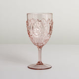 Acrylic Art Deco Wine Glass