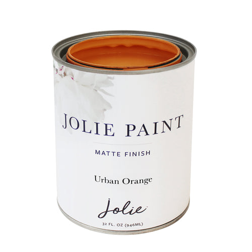 Jolie URBAN ORANGE Premium Paint tin