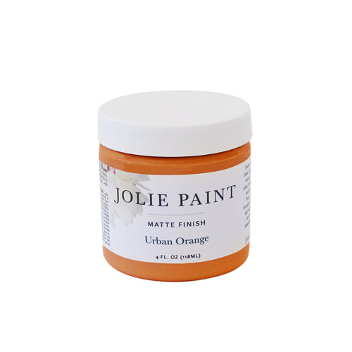 Jolie URBAN ORANGE Premium Paint Sample Pot