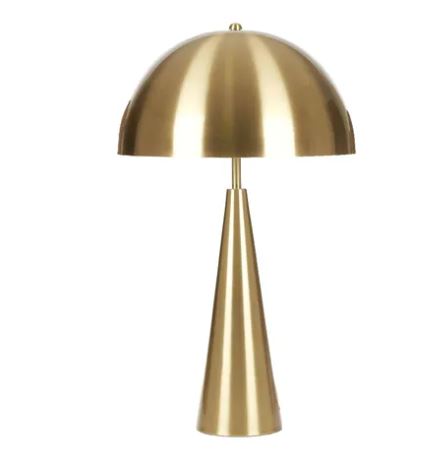 Brushed Metal Table Lamp