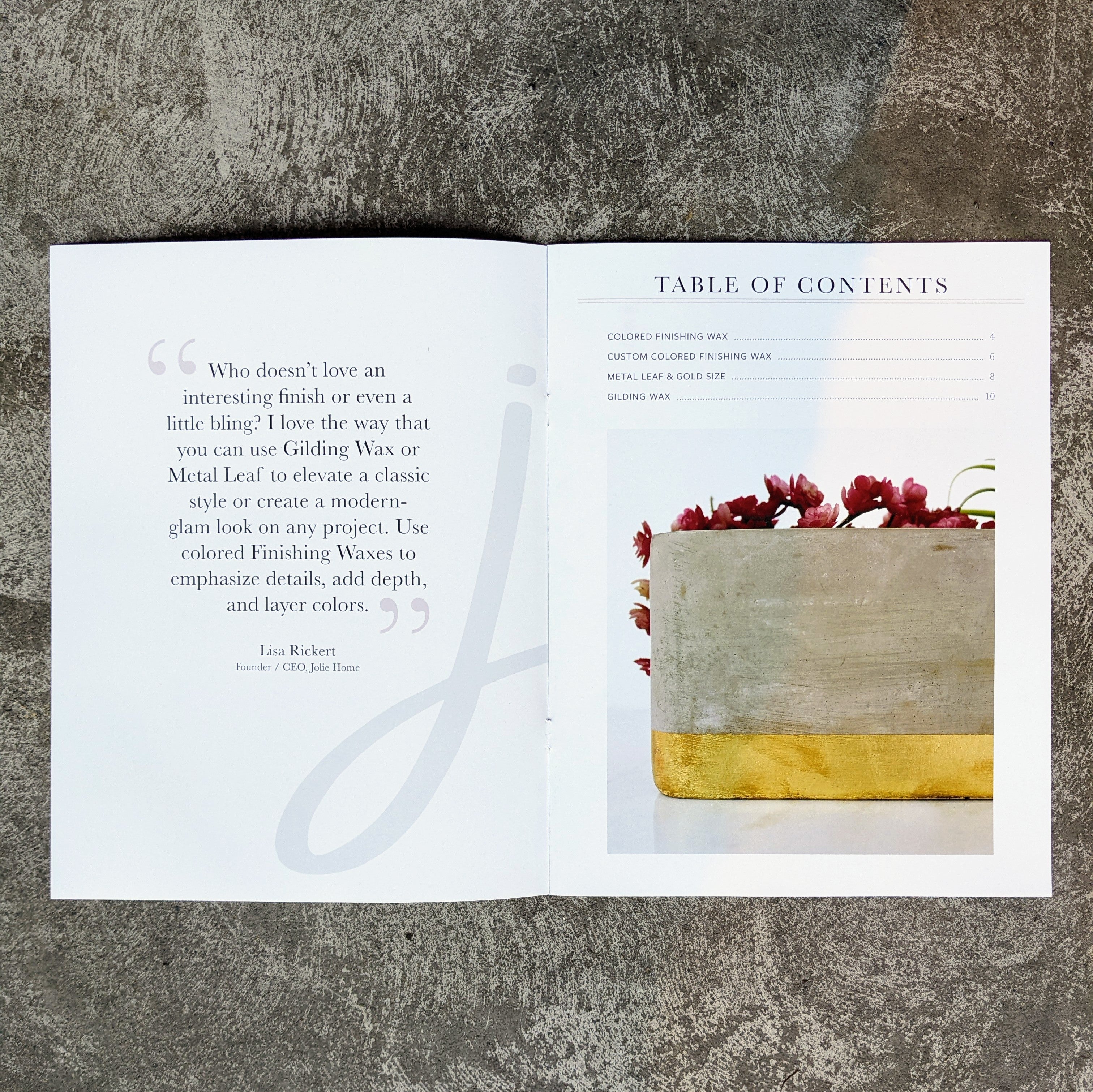 Jolie Embellishments Guide Booklet - Hard Copy