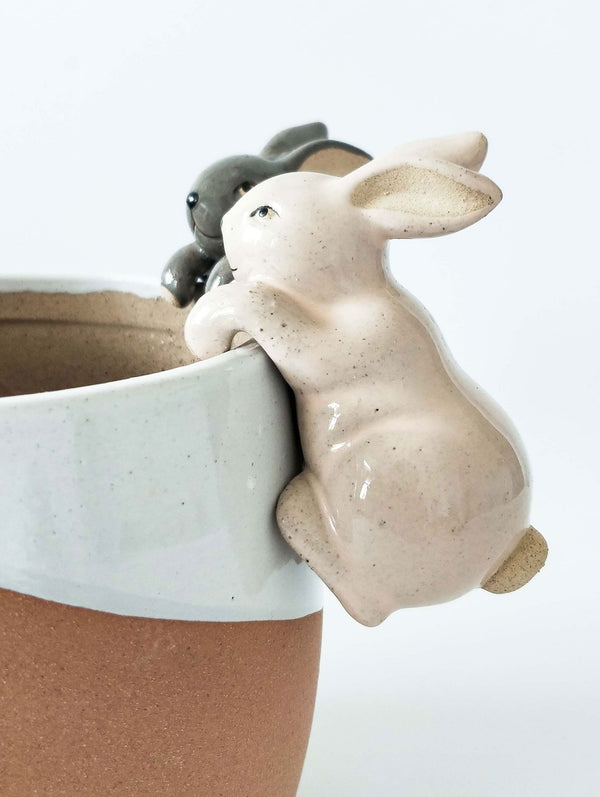 Pot Hangers - Bunnies - Ceramic