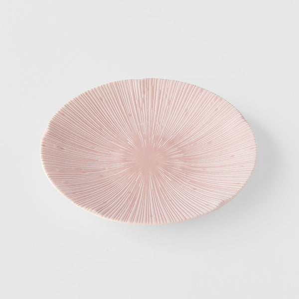 Japanese Porcelain in Pastel Pink Glaze - Small Plate