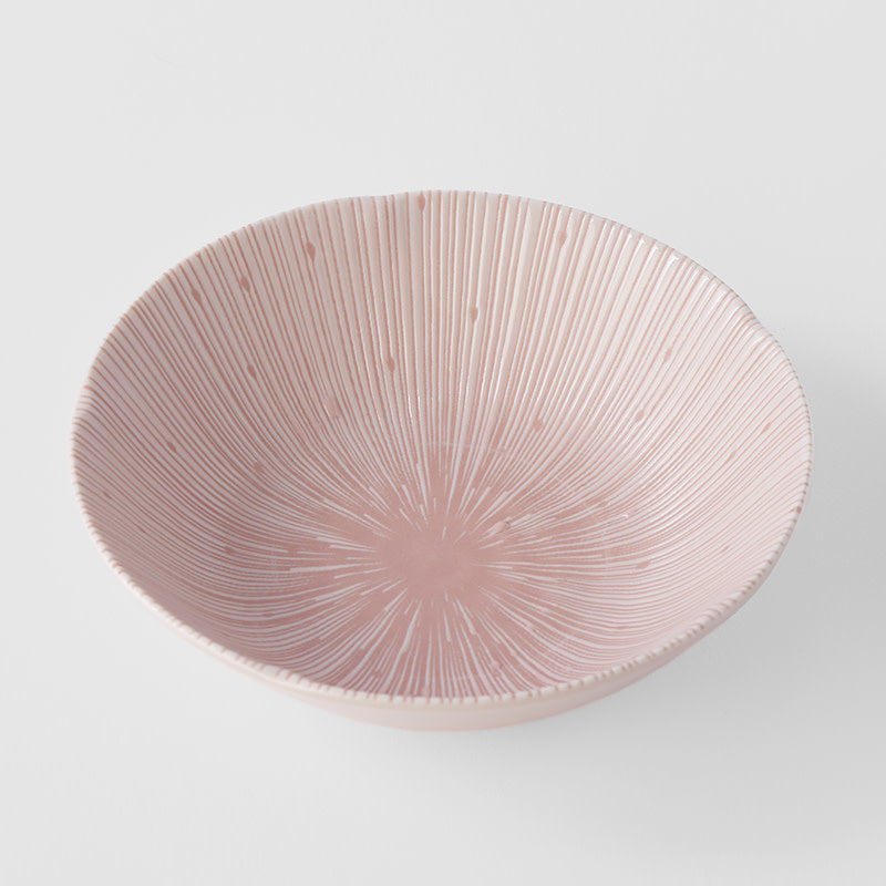 Japanese Porcelain in Pastel Pink Glaze - Dessert Bowl