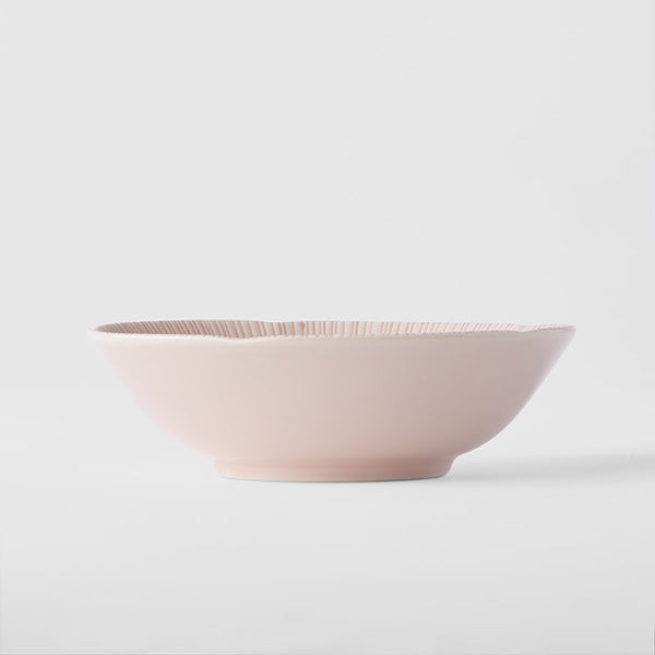 Japanese Porcelain in Pastel Pink Glaze - Dessert Bowl