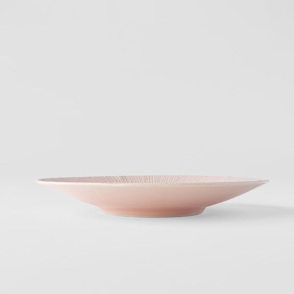 Japanese Porcelain in Pastel Pink Glaze - Dinner Plate