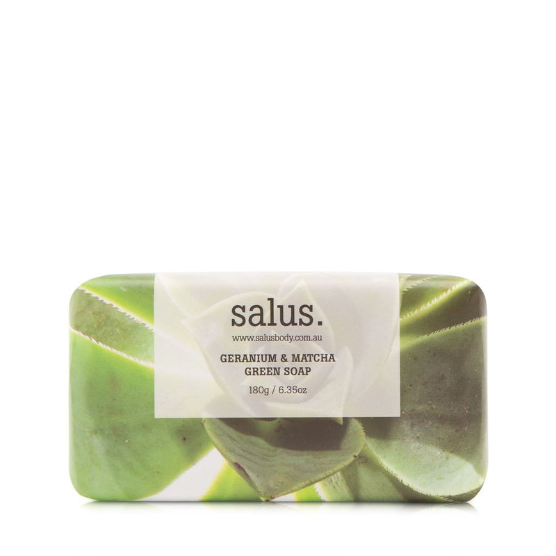 Soap - Geranium & Matcha Green - Salus.