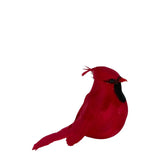 Scarlet bird decoration with clip