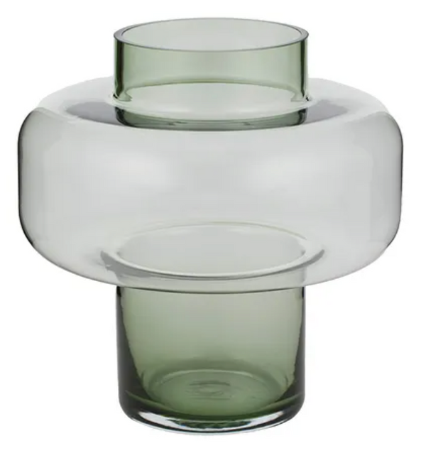 Sven Emerald Glass Vase