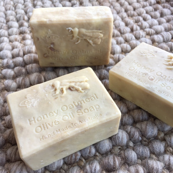 Honey, Oatmeal and Olive Oil Soap