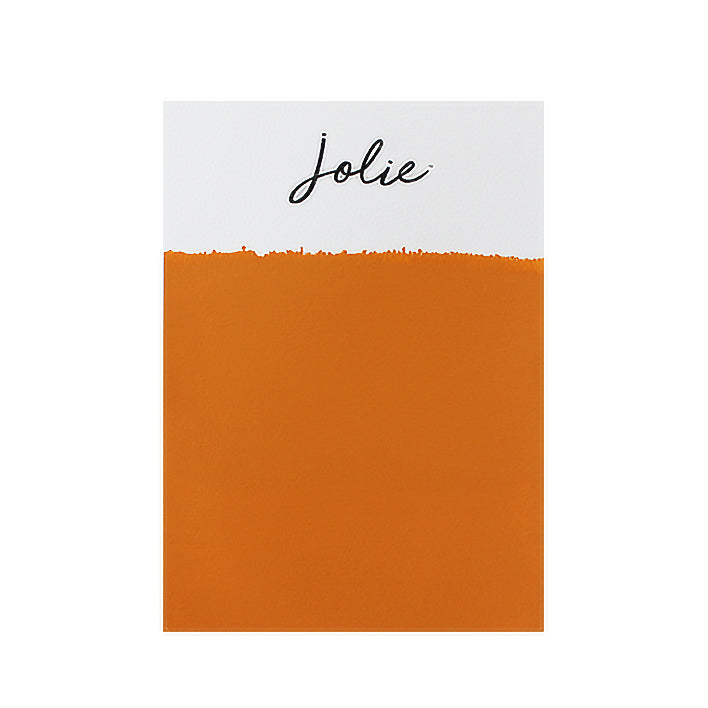 Jolie URBAN ORANGE Premium Paint Card