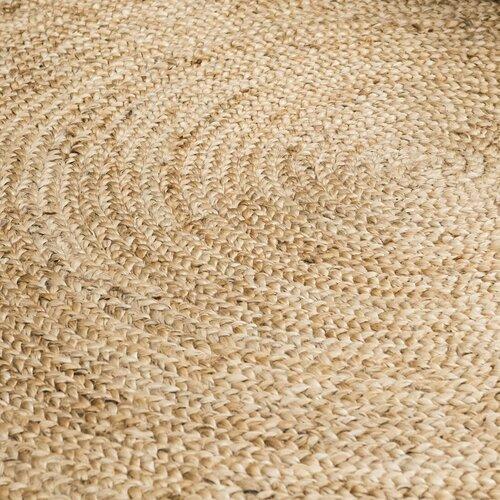 Natural Round Jute Rug