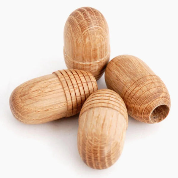 Garden Cane Caps - Oak Acorn