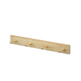 Solid Oak Wall Hook Board - 2 Pegs, 4 Pegs or 6 Pegs