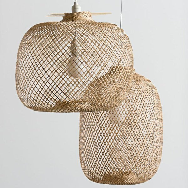 Bamboo Pendant Light - Natural