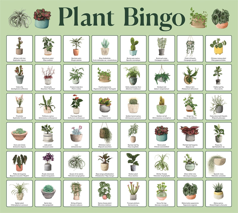 Plant Bingo Game