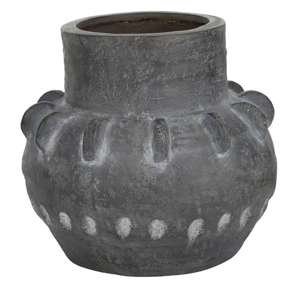 Vase - large Black ornamental vase