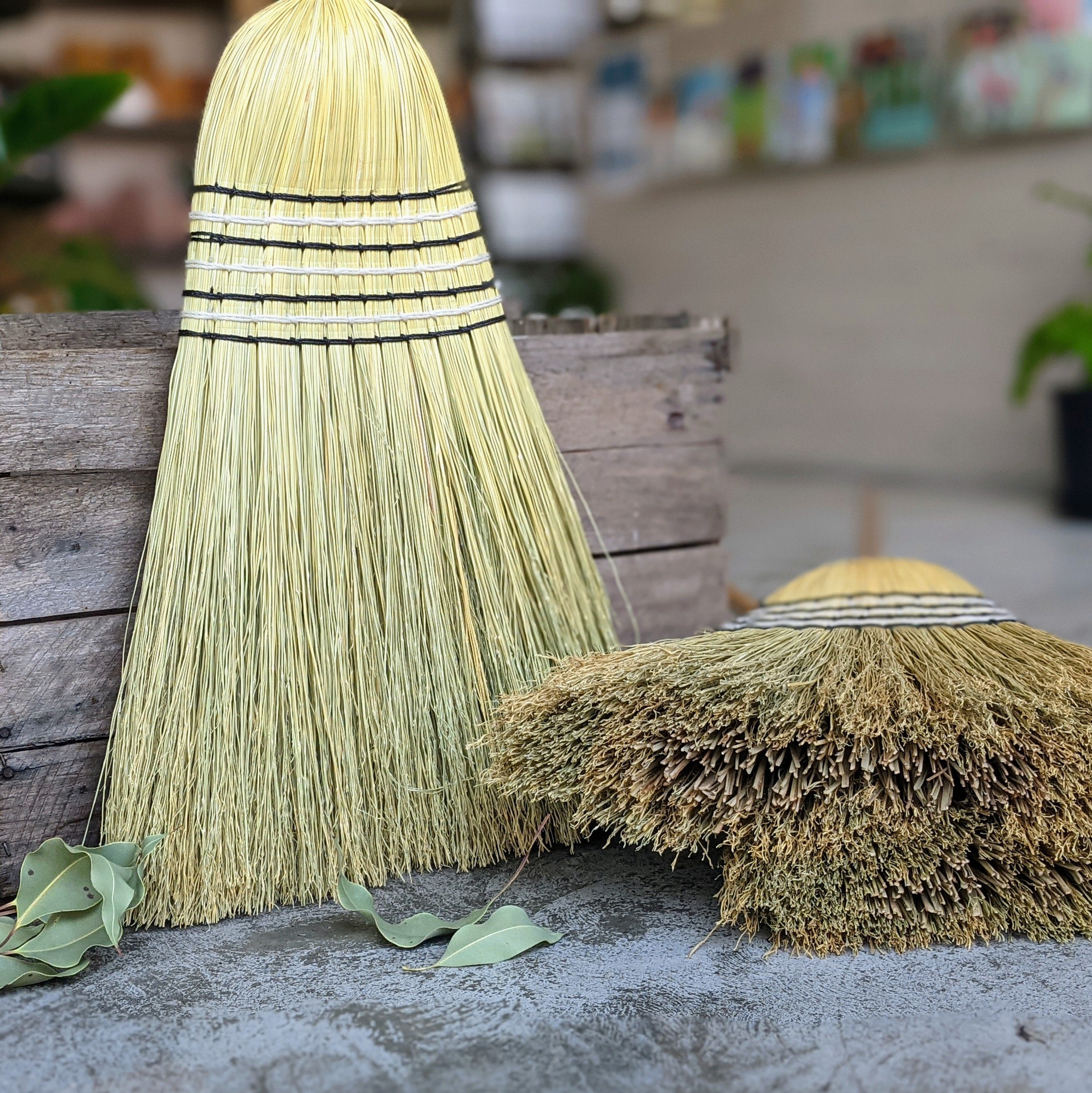 Tumut Woolshed Broom - Natural Outdoor Millet Broom