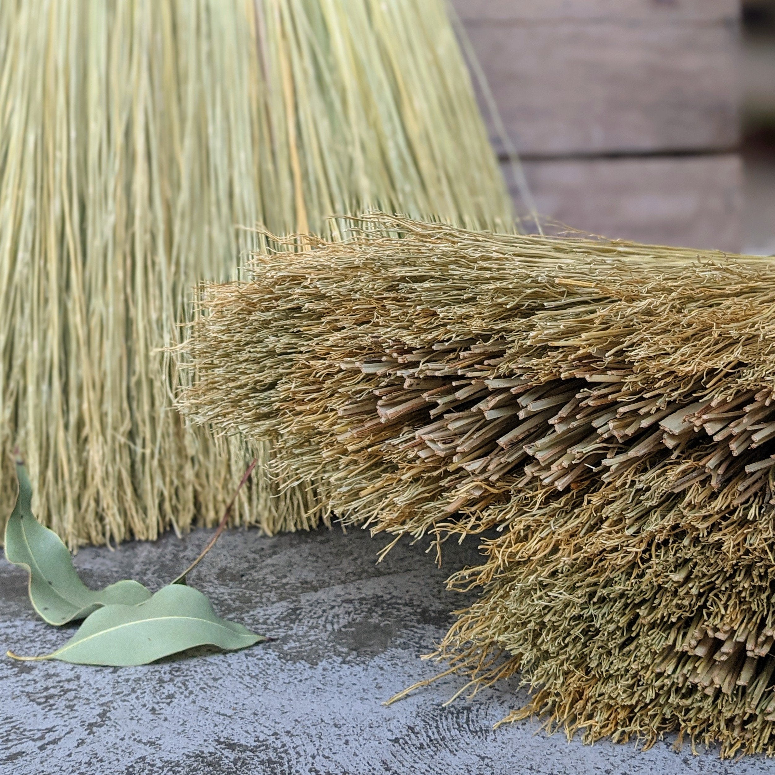 Tumut Woolshed Broom - Natural Outdoor Millet Broom