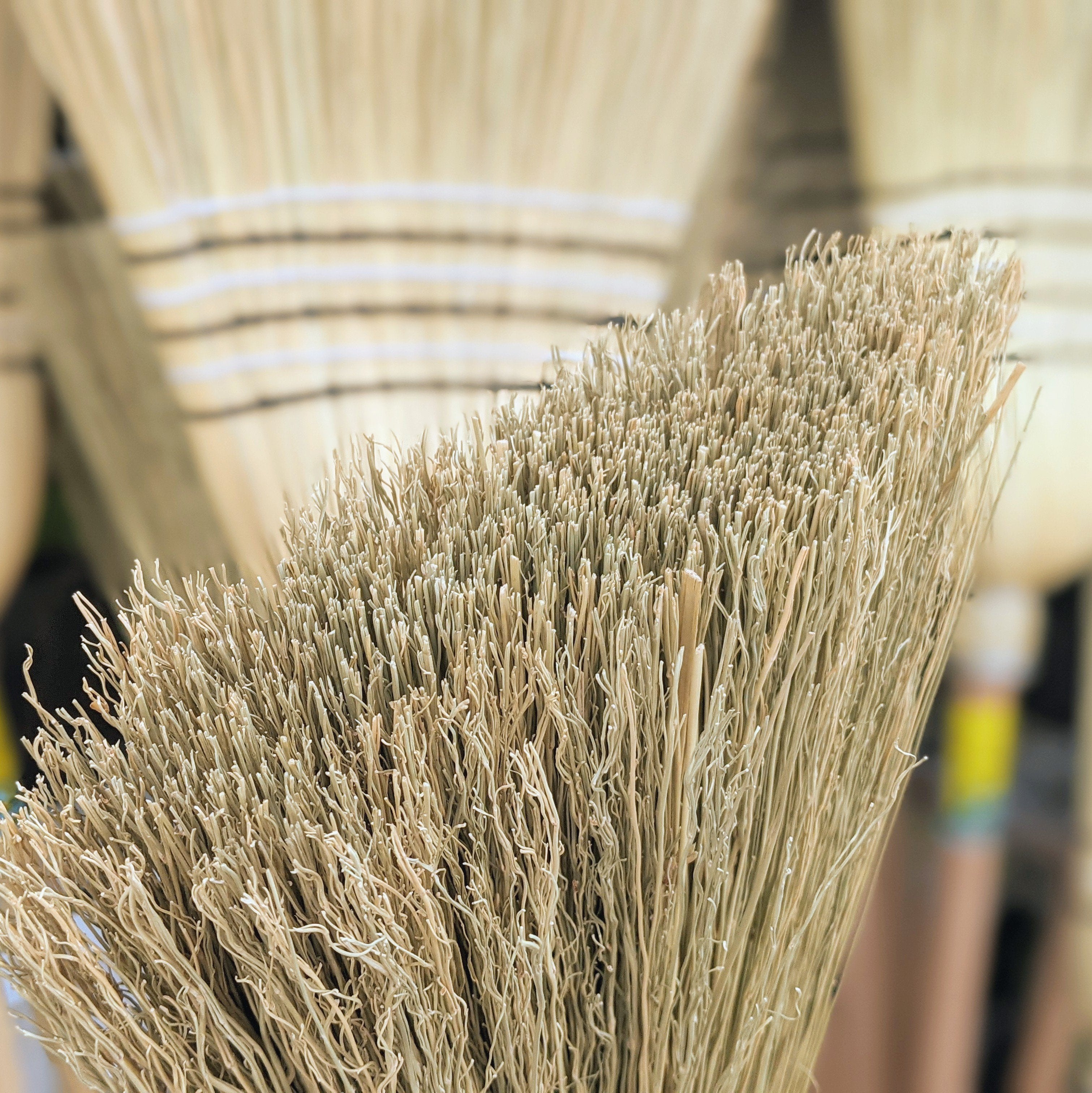 Tumut Caravan Broom - Natural Millet Broom