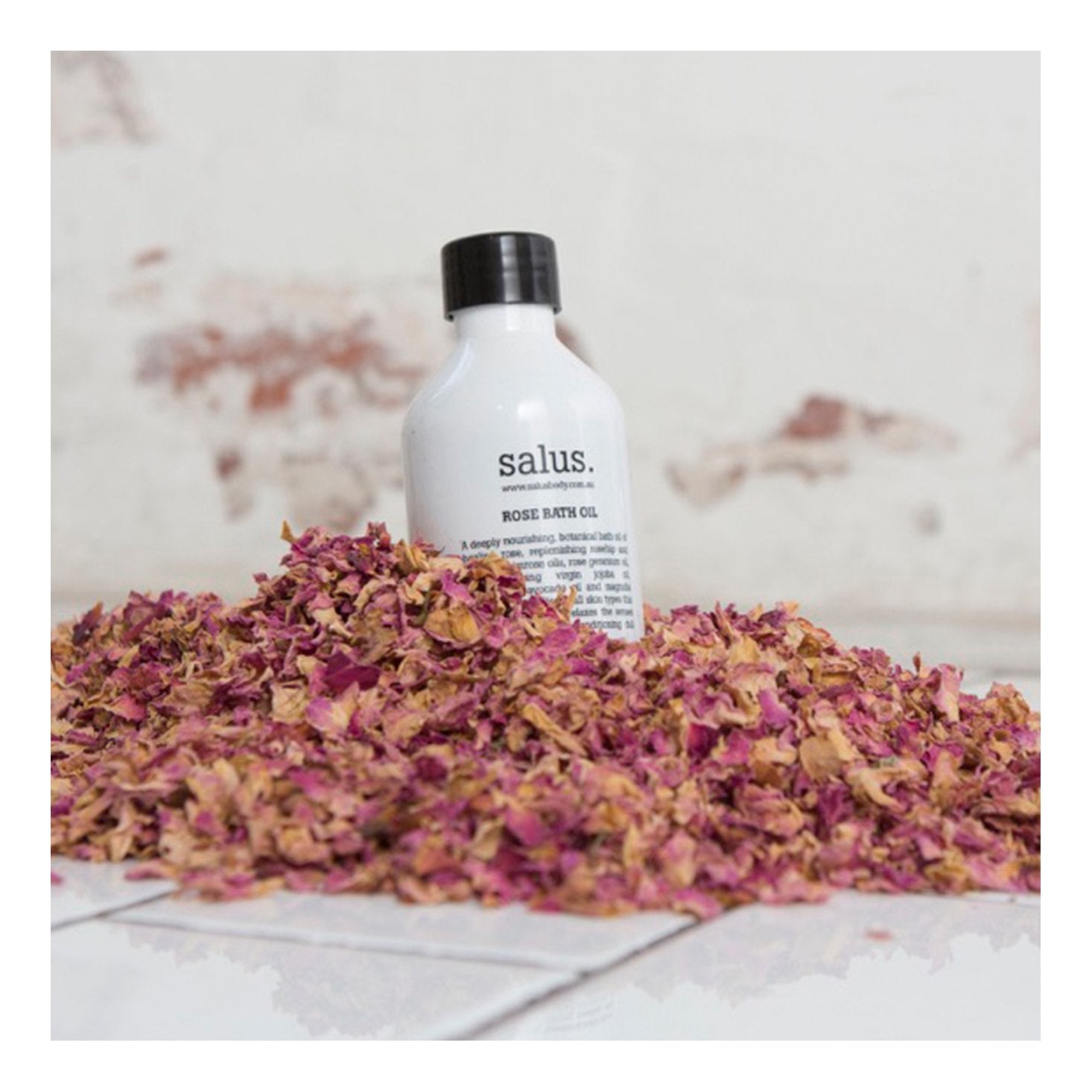 Bath Oil - Rose 200ml - Salus