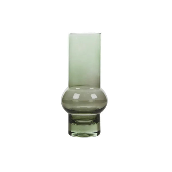 Decorative Glass Vase - Green